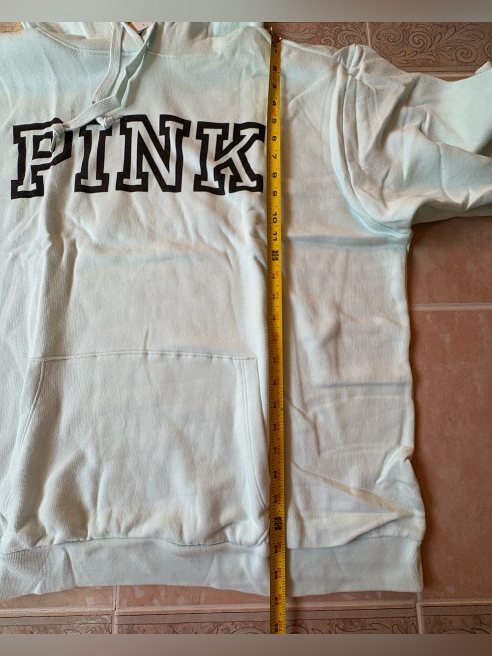 Victoria Secret PINK Campus Fleece Hoodie Sweatshirt XXL NWT - Picture 4 of 7